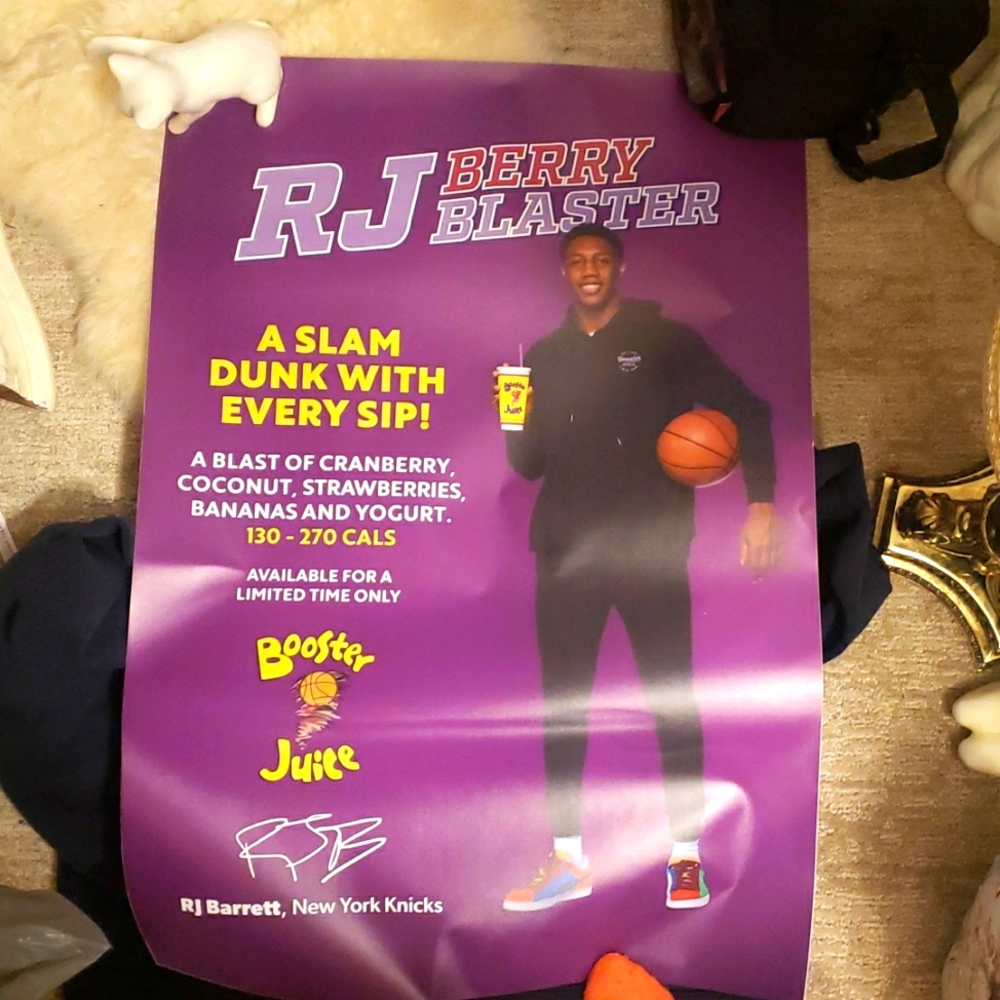 RJ  BARRETT POSTER